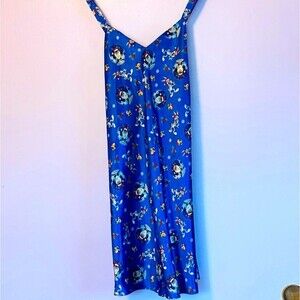 Classic Looney Tunes Collection Women’s Negligee Sz M Blue